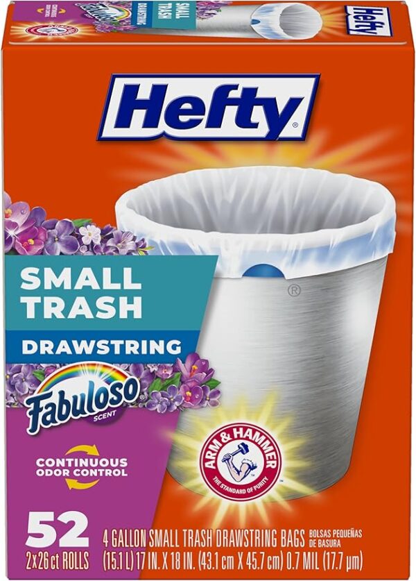 Hefty Small Trash Bags,