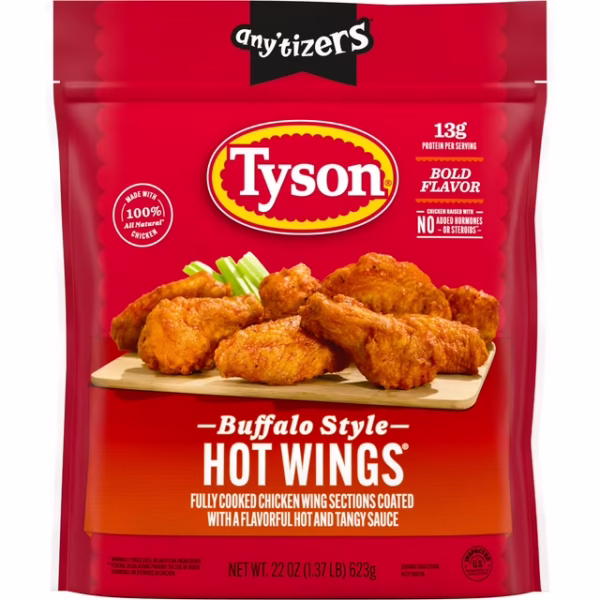 Tyson Buffalo Style Hot Wings